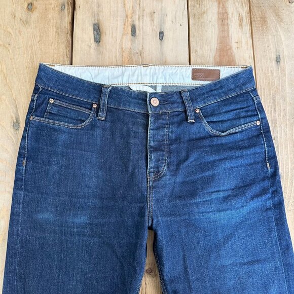 ASOS Jeans Distressed Button Fly 30 Excellent Condition Medium Blue Denim - Picture 9 of 9